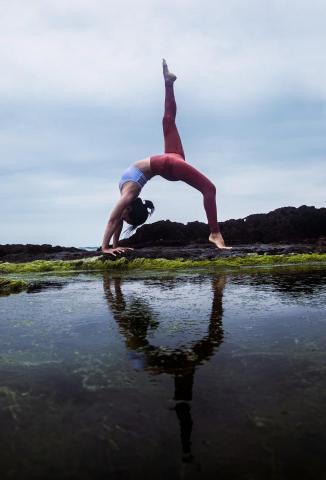 甲賀創意規劃有限公司 - 瑜珈攝影-單腳輪式