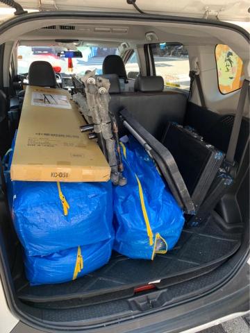 高高Uber  - 展場進/撤場