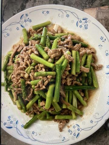 到府烹煮 - 蘆筍炒肉絲