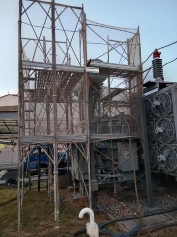 穩事達實業社 - 苗栗三義(三工變電所)____更換油路系統和測試。 穩事達實業社 - 苗栗三義(三工變電所)____更換油路系統和測試。