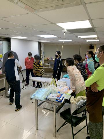 李建華/Minder顧問 - 台中總工會高雄家政班熨燙實務