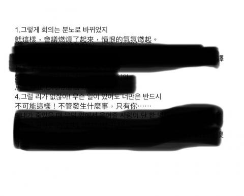 平（個人韓文翻譯委託） - 去除部分不公開資訊後上傳