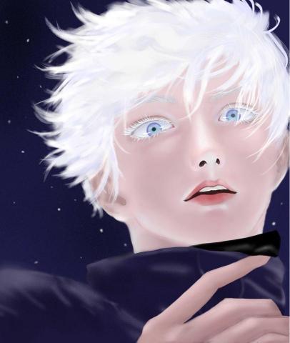 y.c studio - 咒術迴戰 五條悟電繪