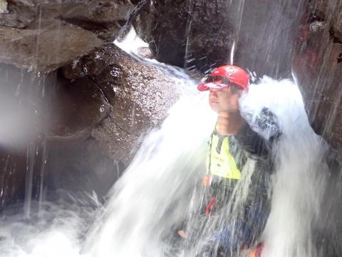 李建華/Minder顧問 - 苗栗打必厝溪溯溪帶團