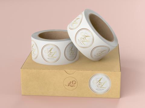 y.c studio - 新人結婚喜宴logo貼紙