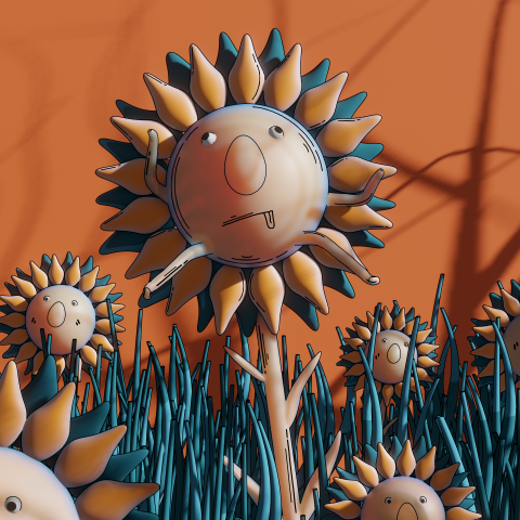 honzi3d - 場景設計、可製作專輯封面