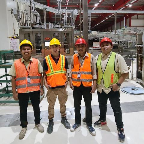 人工智慧嵌入式實驗室 - 前往印尼三寶瓏，處理電機訊號