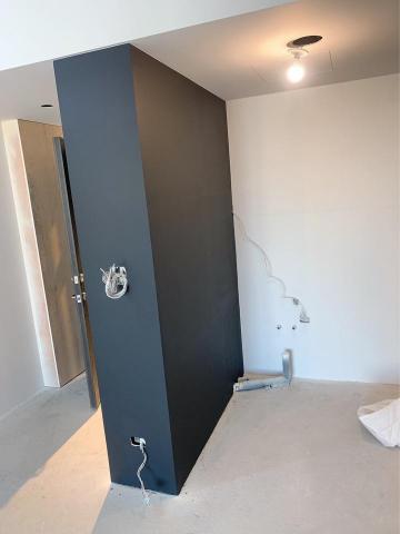 御福企業有限公司 - 大門、廚房、跳色，施工後