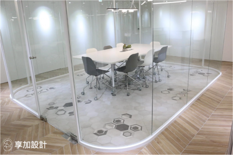 享加設計 - 此案件為2021年完成的辦公室空間照片。