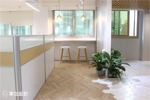 享加設計 - 此案件為2021年完成的辦公室空間照片。
