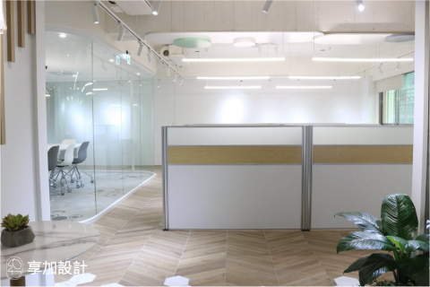 享加設計 - 此案件為2021年完成的辦公室空間照片。