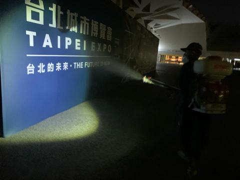 大賀除蟲興業有限公司 - 花博展覽場消毒