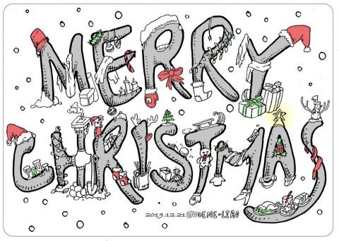 廖彥鈞 - 2019聖誕卡片 廖彥鈞 - 2019聖誕卡片