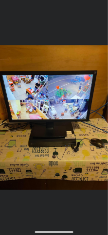 監視器 -  店家 安裝4路主機+4ㄓ夜間全彩攝影機