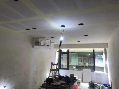 閎恩工程行 - 木作天花板油漆批土 抓縫