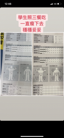 彰化健身房 - 學生找我前有上其他教練的課程
教練叫他隨便吃多吃點
越吃越胖
讓他了解食物的選擇的重要
讓他體脂一直降
達到他想要得體態