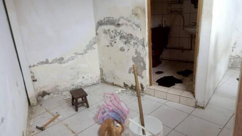  力鴻宅修公司   林嘉期 - 壁癌 刮除
前製作業