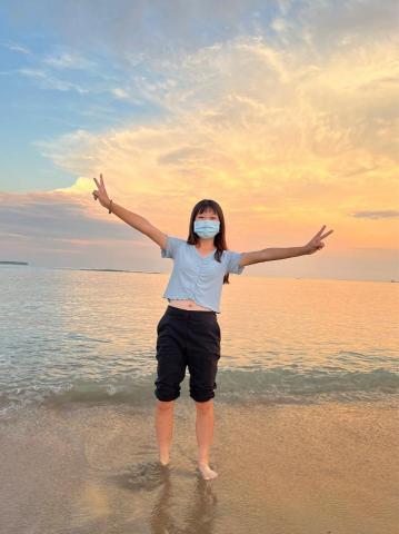 蔡宜蓁 - 澎湖天空好美！