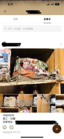 誠億環衛有限公司 - 白蟻施作工程
延伸查詢，並且破壞白蟻巢。