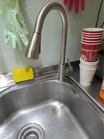 許先生 - 廚房水龍頭更換後