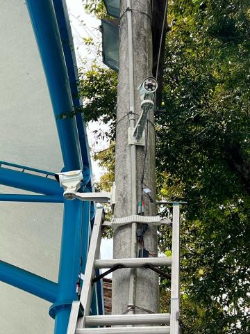 元宇通訊工程行 - 學校安裝200萬紅外線鏡頭