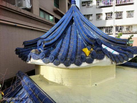 防水、地坪、抓漏、壁癌專家 - 土城頂福里柒伍公廟宇，公益活動防水工程設計施作