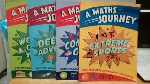 博士洋 - 英語內容的數學學習書籍，可視小朋友的情況提供課外娛樂練習。