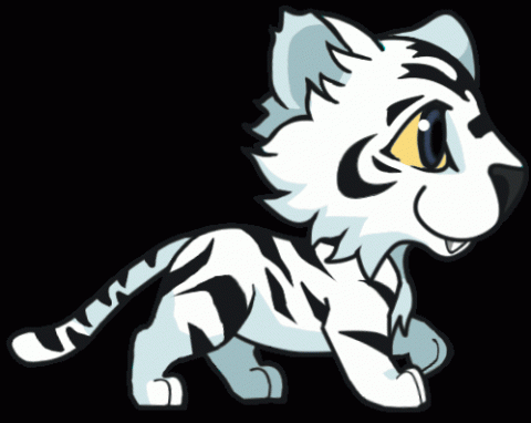 劉明愷 - 實況主動畫委託_小白虎走路