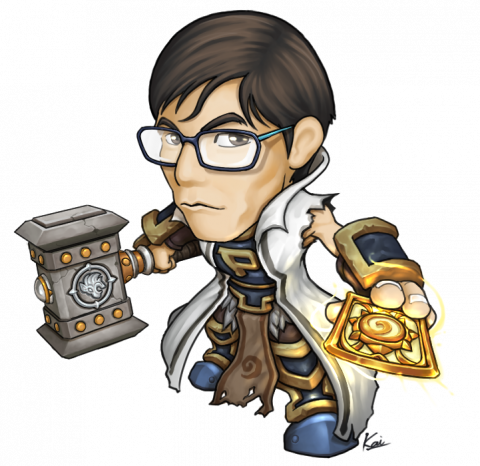 劉明愷 - 爐石戰記_Q版角色委託