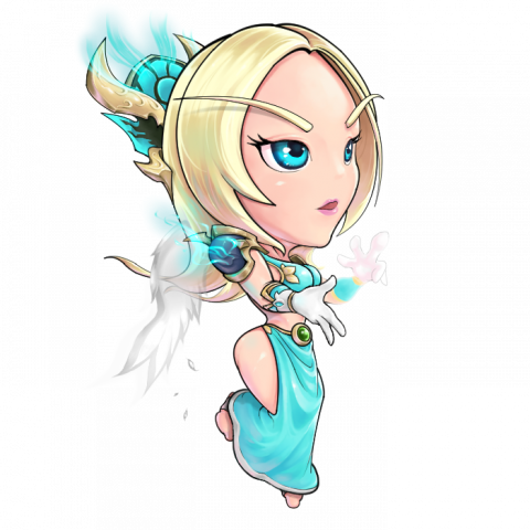 劉明愷 - 魔獸世界_Q版角色委託_血精靈牧師