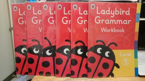 博士洋 - 小朋友的英語文法書籍，可視小朋友的興趣提供課外的娛樂練習。