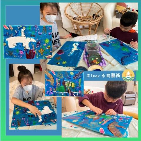 露耳 - 兒童創意美術-北極熊的故事