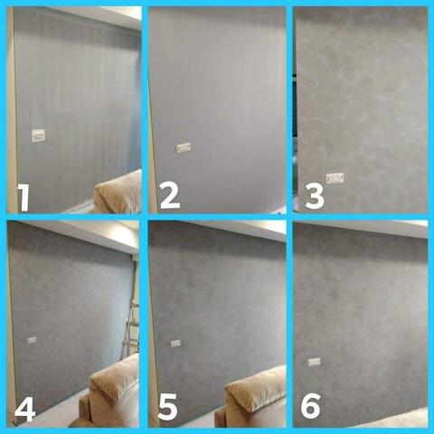 勝彩油漆批土 - 司曼特施做過程