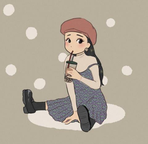 餓女wiwi - 可愛角色設計
