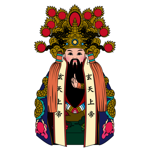 LOCALai@Studio -  Q版神明插畫