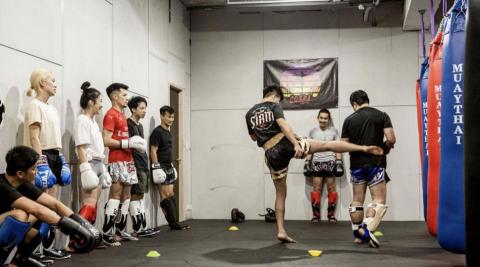 氣魄來泰拳工作室 - 教學中