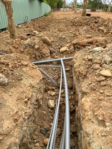 林柏勳 - 這個事在做公園的給水以及電燈