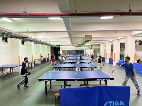 陳致浩桌球教練 - 汐止秀峰國小桌球社團課