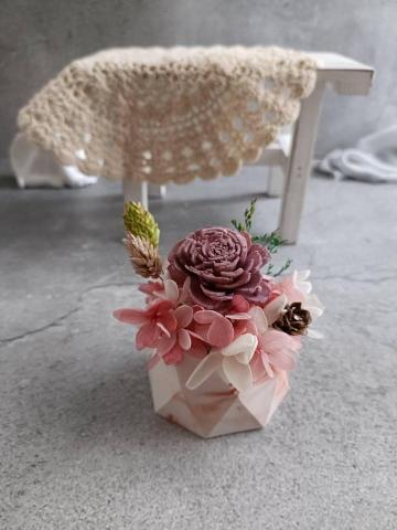 Yumi手作烘焙/韓式擠花/flowers cake/香氛蠟 - 