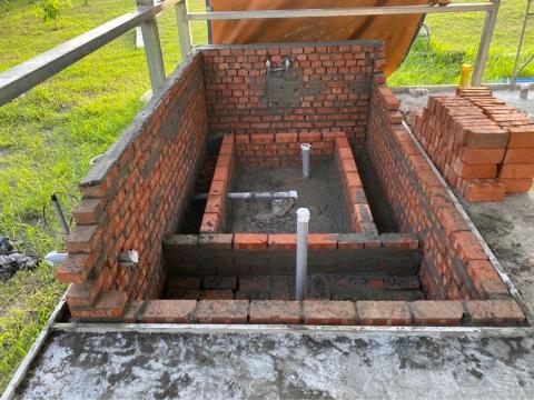 陳子旭 - 浴缸砌磚雛形 陳子旭 - 浴缸砌磚雛形