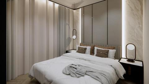 Aaron Liu - 人文風格 (樣品屋) - 主臥室