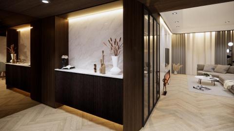 Aaron Liu - 人文風格 (樣品屋) - 玄關