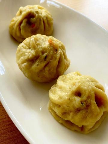 毛毛Like＿瑪吉馬麻 - 全手工寵物小籠包_菠菜麵皮