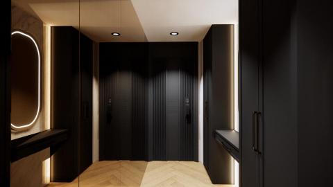 Aaron Liu - 輕奢風格 (實品屋) - 玄關