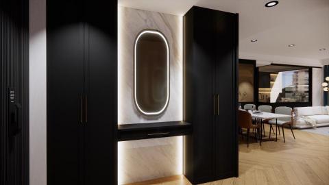 Aaron Liu - 輕奢風格 (實品屋) - 玄關