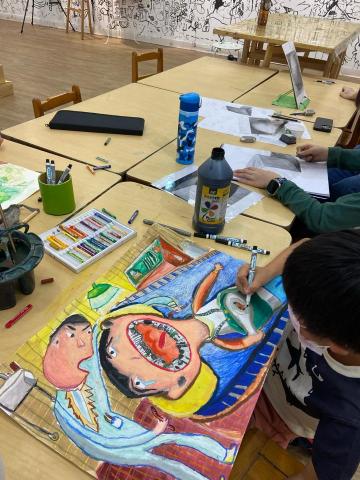 新樂園個人畫室工作室 - 基礎蠟筆、進階素描、升學、比賽創作指導