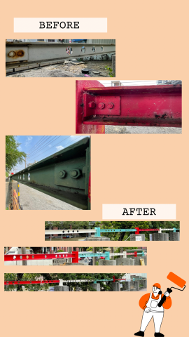 舒適淨工程行-蘇先生 - 欄竿油漆