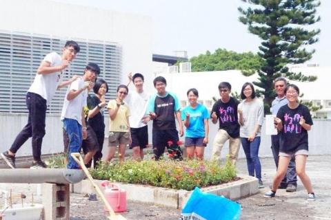 智翔⭐️清大動力機械🎓 - 清大服務學習課程&mdash;綠屋頂建造小組
