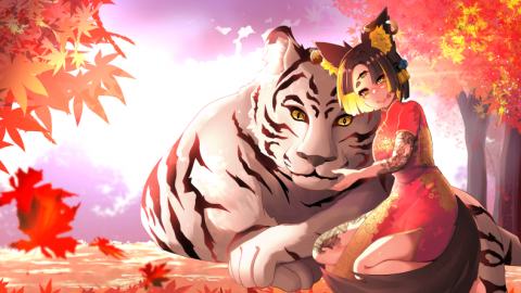 陳祈祿 - 委託實例  - 淵夜  - 插畫委託