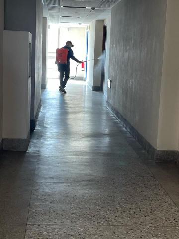 舒適淨工程行-蘇先生 - 消毒中